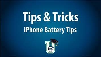 iPhone Battery Tips