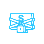 lock on computer screen, ransomware