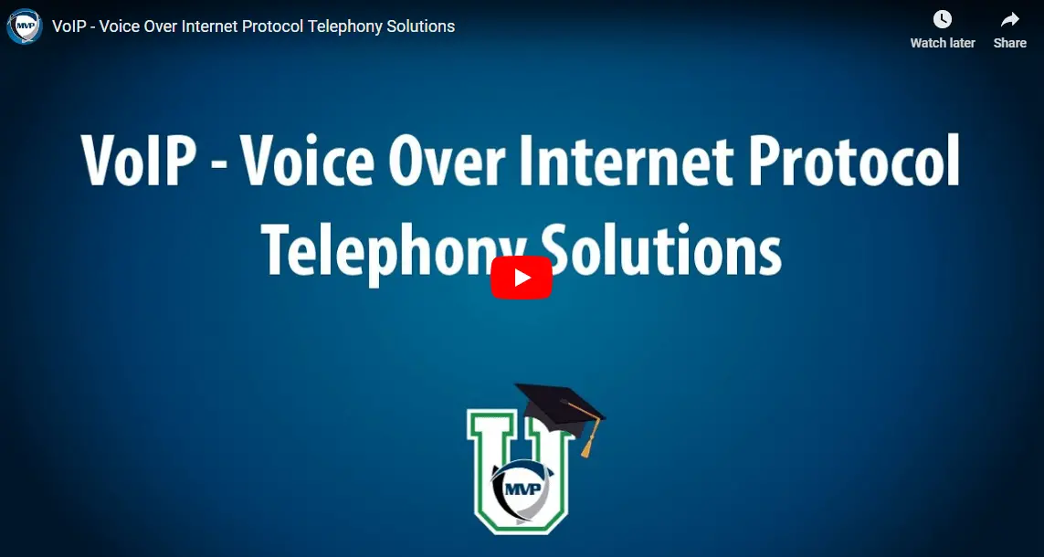 VoIP - Voice Over Internet Protocol Telephony Solutions
