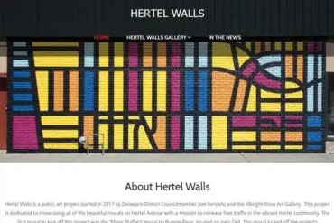 Hertel Walls Website Homepage